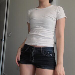 George White Clean Slim Fit Shorts sleeve